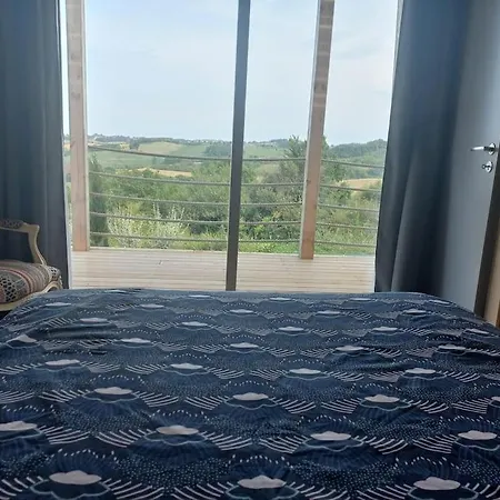 Vue Exceptionnelle Et Sauna A 1h De Toulouse. Prázdninový dům Agassac